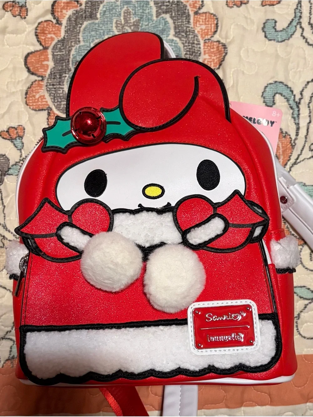 Loungefly Sanrio Red My Melody Holiday Mini Backpack